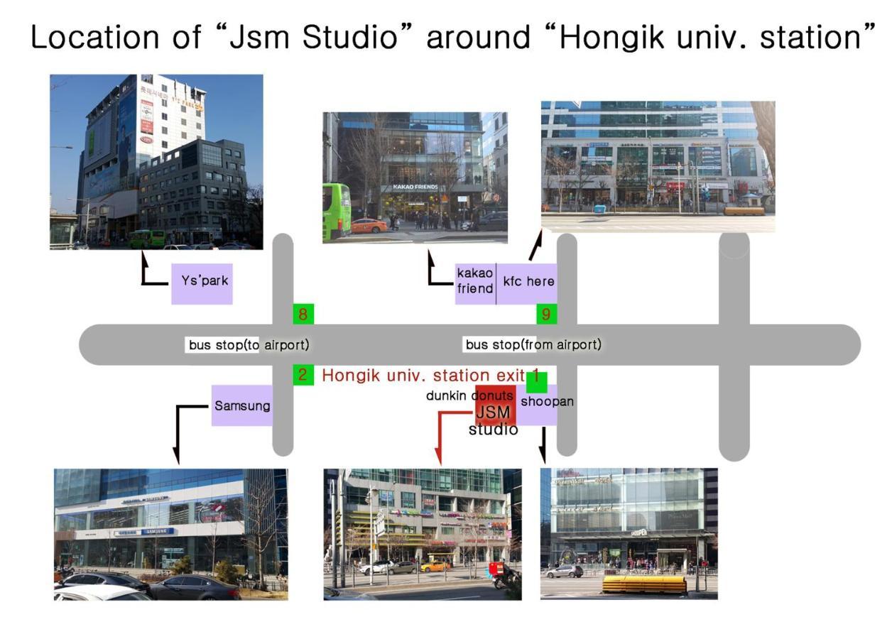 Jsm Studio Hongdae Szöul Kültér fotó
